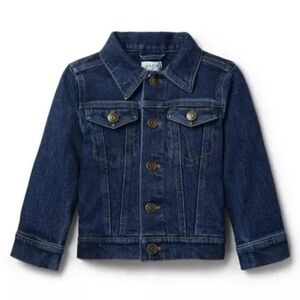 Janie and Jack Dark Blue Jean Jacket